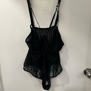 Black Lace Body Suit